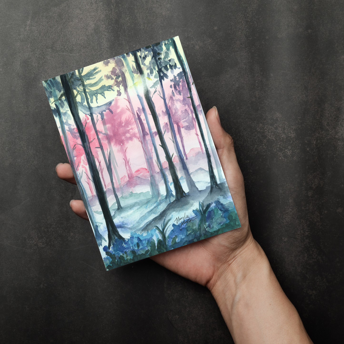 Note Card and Envelope Bundle - Fairy Forest - 5 1/8 x 7 - A7
