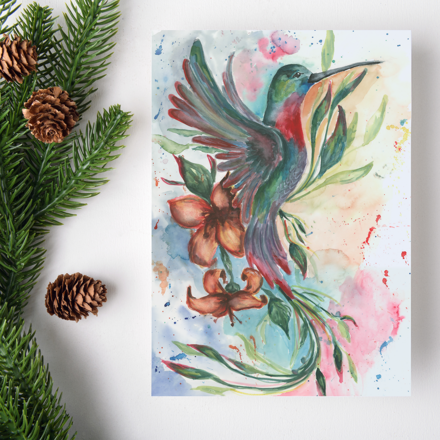 Note Card and Envelope Bundle - Queen of Flight - 5 1/8 x 7 - A7