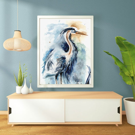 Male Heron
